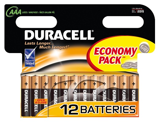 Элементы питания DURACEL Duracell Alkaline LR03 (AAA) - элемент питания (батарейка)